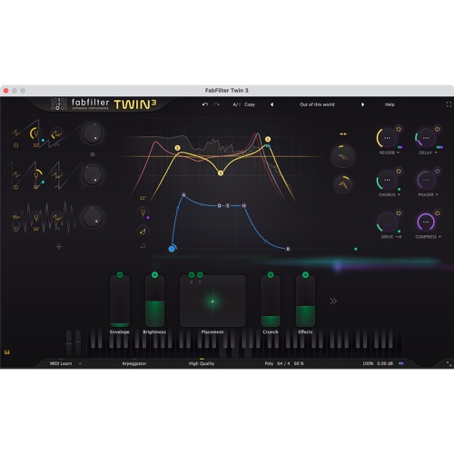 FabFilter Twin 3, Synthesizer Plugin, Software Download (30% Off Sale, Ends 1st May)