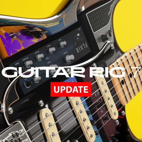Native Instruments Guitar Rig 7 Pro UPDATE for 4/5 or 6 , Software Download
